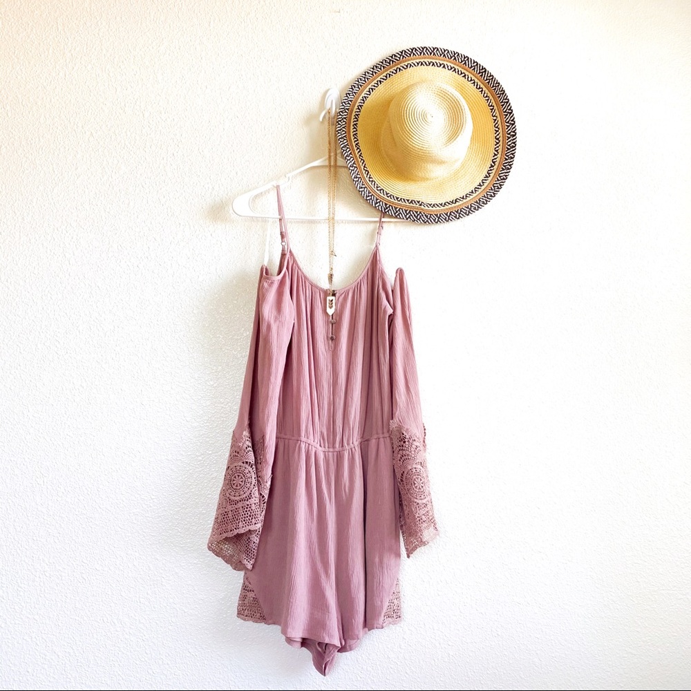 Vintage boho style romper